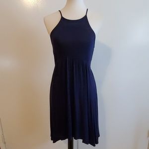 Charlotte Russe Navy Blue Skaterdress